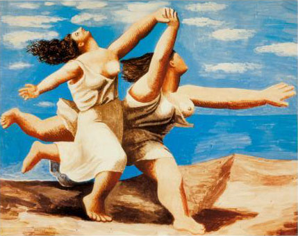 Women Running on the Beach - c. 1922 | Pablo Picasso